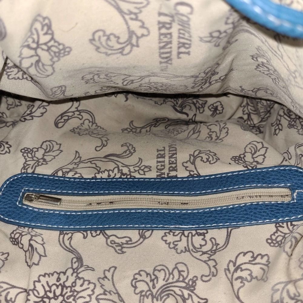 Sugar Skull Punk Art Rivet Studded Concealed Carry purse - Picture 6 of 7